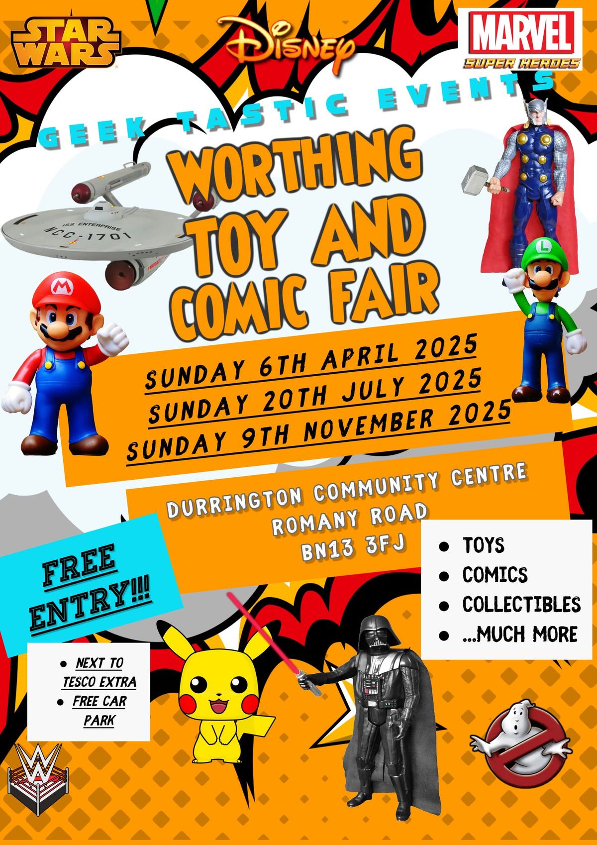 Worthing Toy and Comic Fair