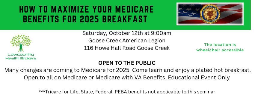 2025 Open Enrollment Medicare Breakfast 