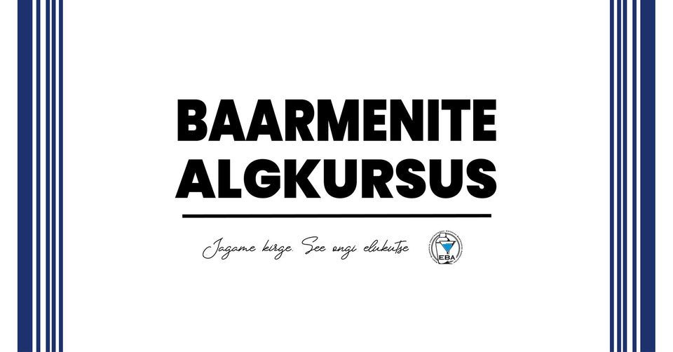 Baarmenite Algkursus 32.lend, GRUPP T\u00c4IS!