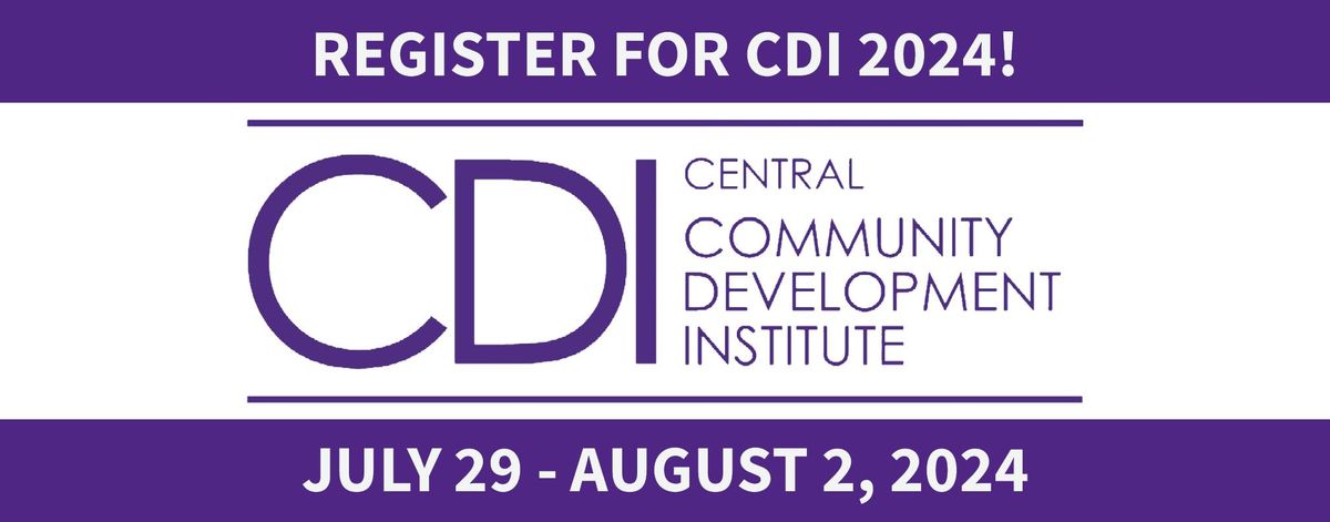 Community Development Institute (CDI) 2024