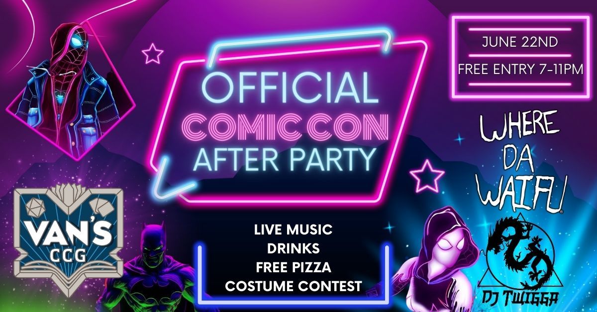 VansCCG Official Comic Con After Party