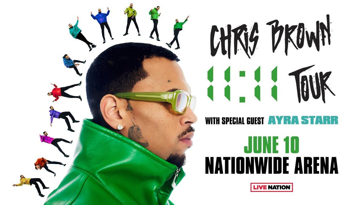 Chris Brown - The 11:11 Tour with Ayra Starr and Maeta