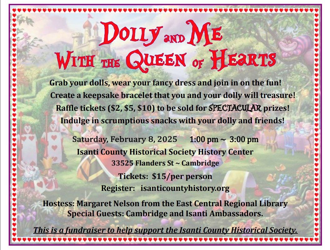 Dolly and Me With the Queen of Hearts Fundraiser