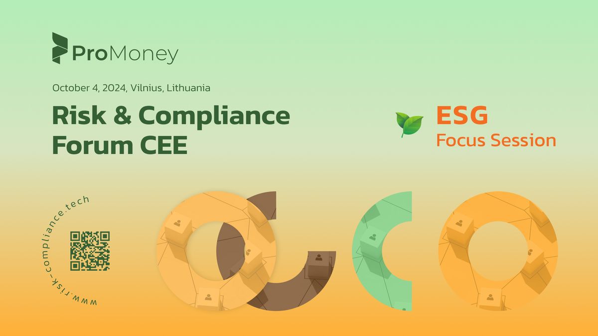 RISK & COMPLIANCE FORUM + ESG FOCUS