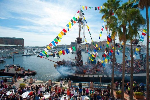 2022 Gasparilla Pirate Invasion And Parade The Sail Pavilion On The Riverwalk Tampa 29 January To 30 January Pirate Festival Florida 2022