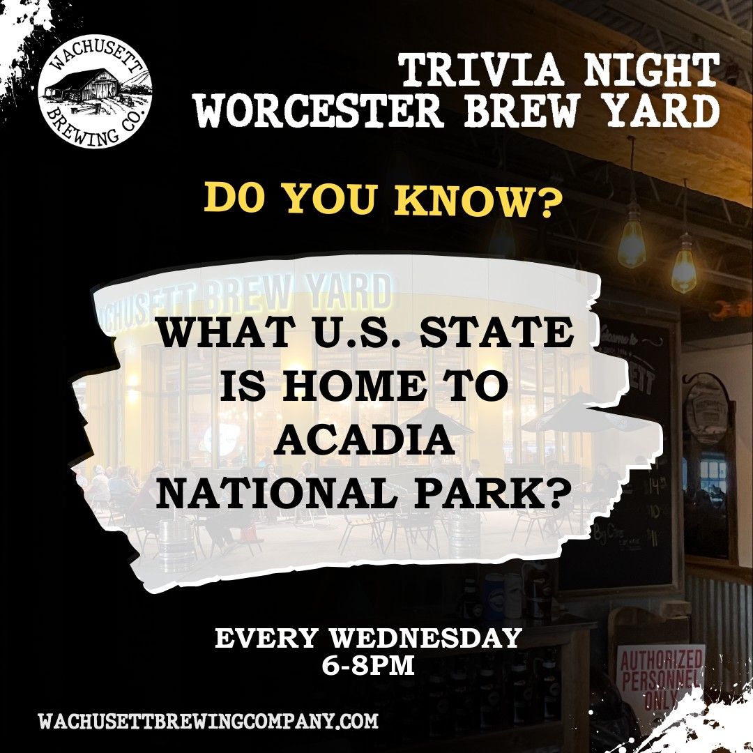 Worcester Brew Yard - Team Trivia