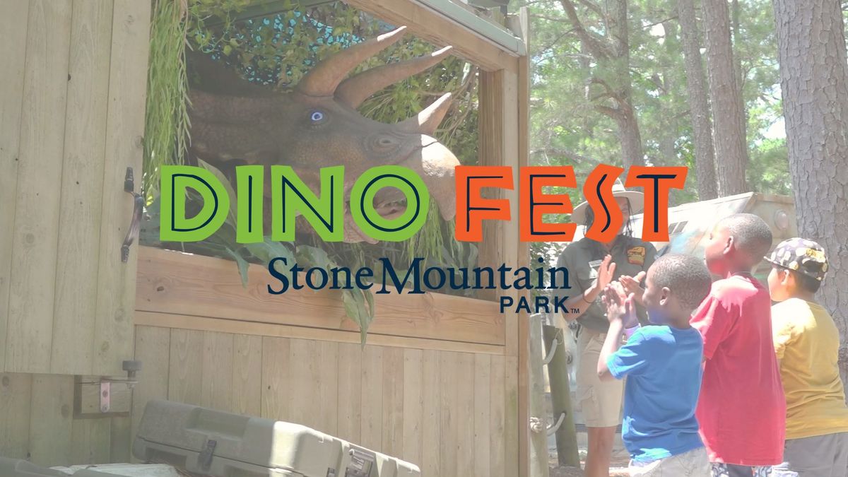 Dino Fest at Stone Mountain Park