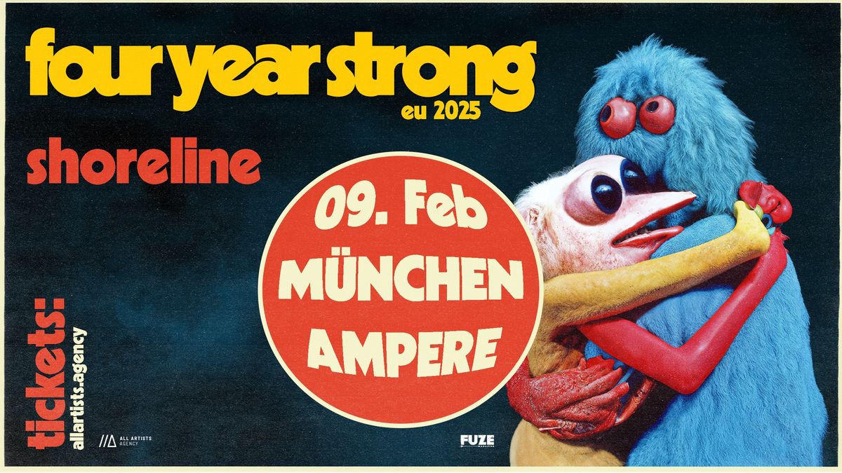 Four Year Strong \/\/\/ Analysis Paralysis EU Tour 2025 \/\/\/ M\u00fcnchen