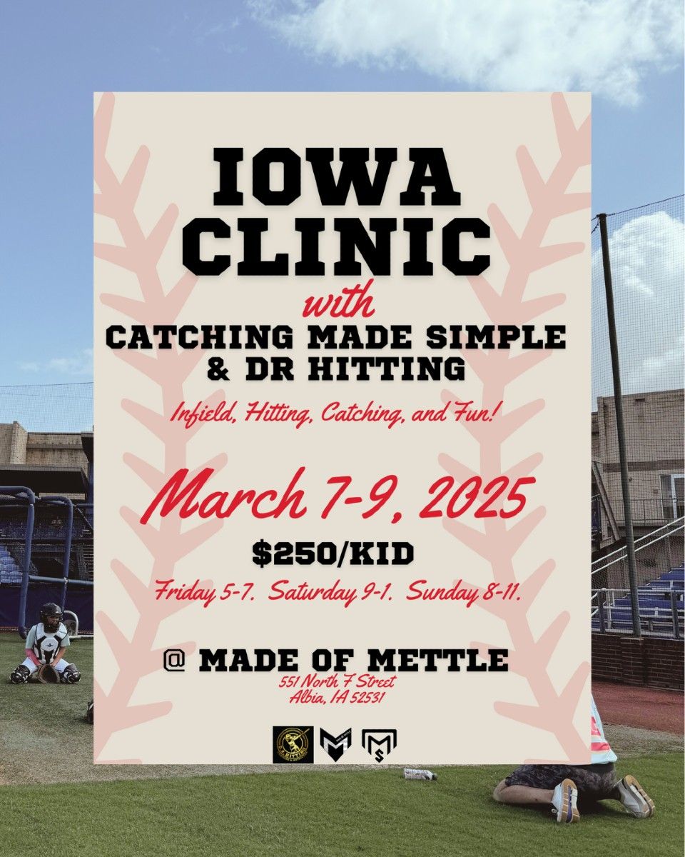 Iowa Clinic with Coaches Bougie + D.R.