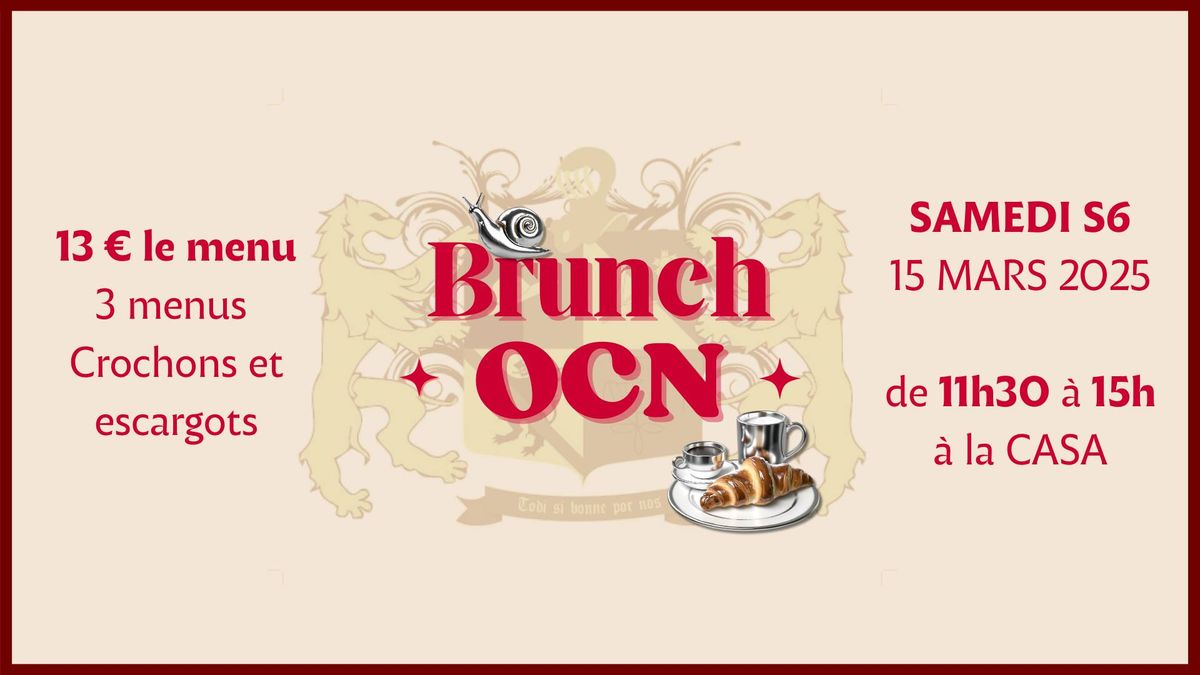 Brunch OCN - Anno VIII