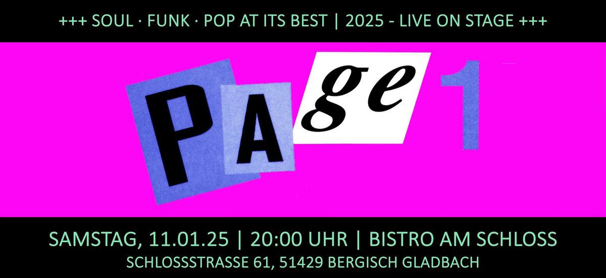 Page 1 - Live : Bistro am Schlo\u00df