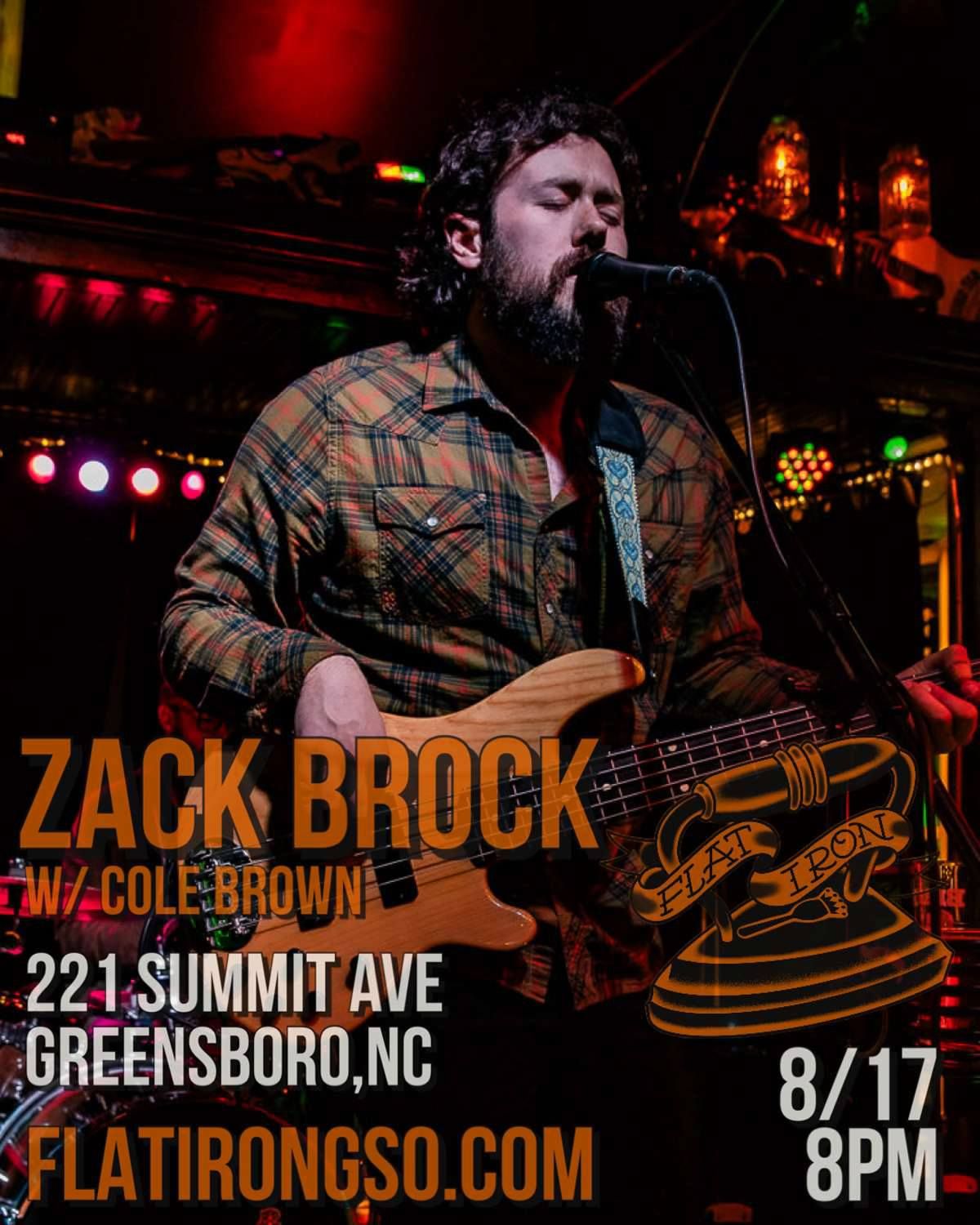 ZACK BROCK (FULL BAND) W\/ COLE BROWN