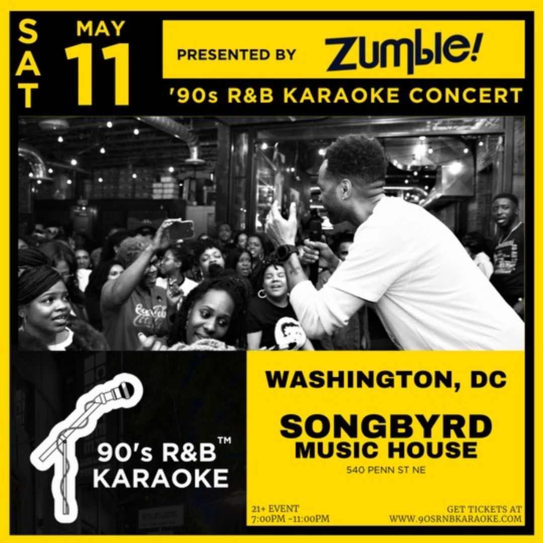 '90s R&B Karaoke Concert Presented by Zumble at Songbyrd DC