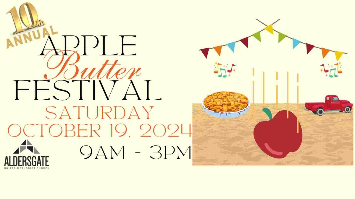 10th Annual Apple butter Festival