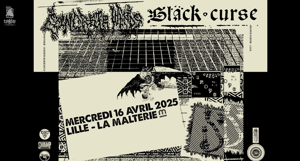 Black Curse + Concrete Winds\/\/ Lille, La Malterie