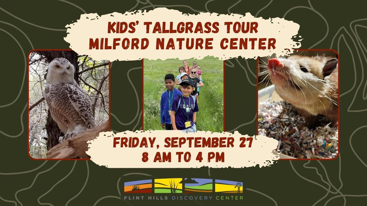 Kids' Tallgrass Tour: Fall into Nature