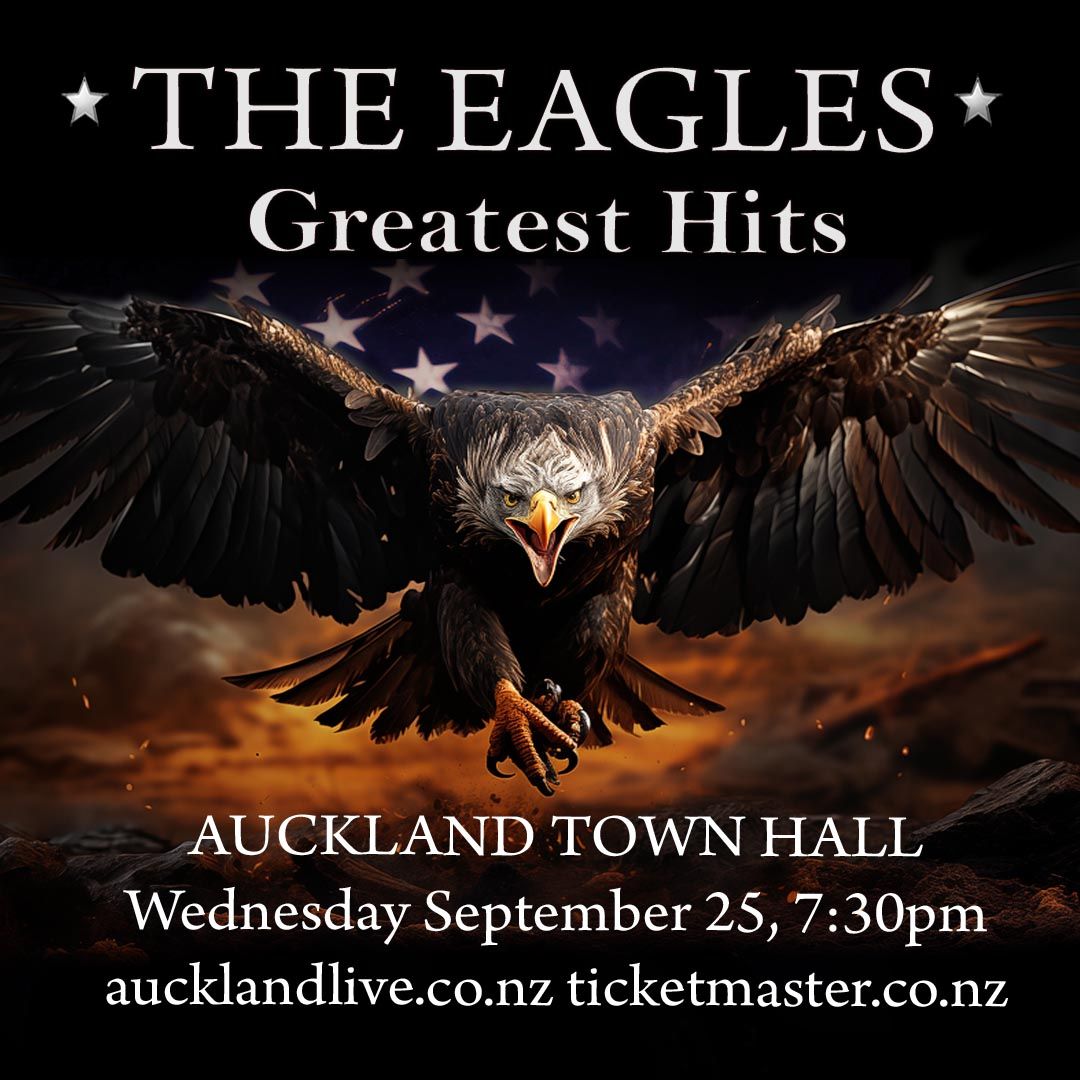 AUCKLAND TOWN HALL Wednesday September 25, 7.30pm.  