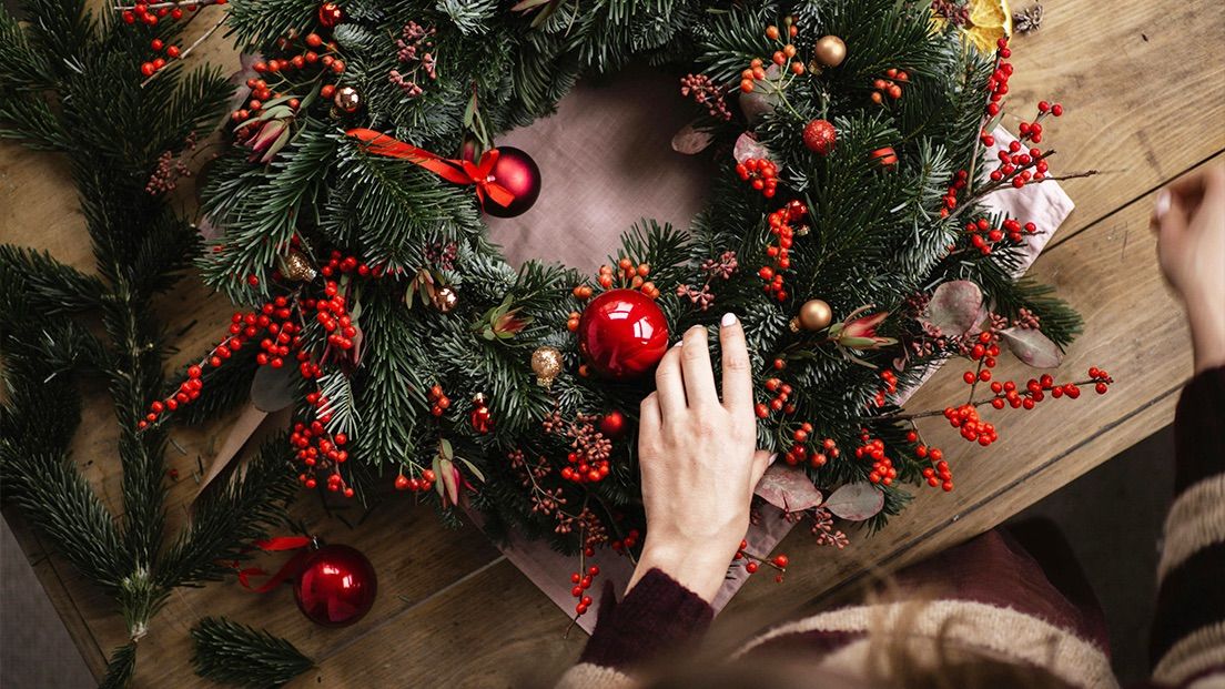 CHRISTMAS WREATH MAKING WORKSHOP