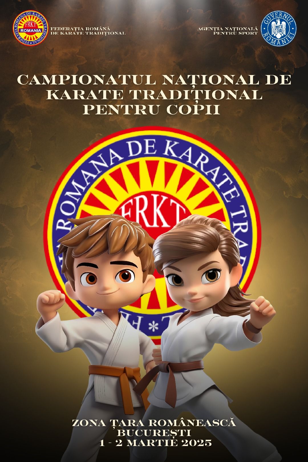 Campionatului Na\u021bional de Karate Tradi\u021bional pentru copii - Zona Tara Romaneasca