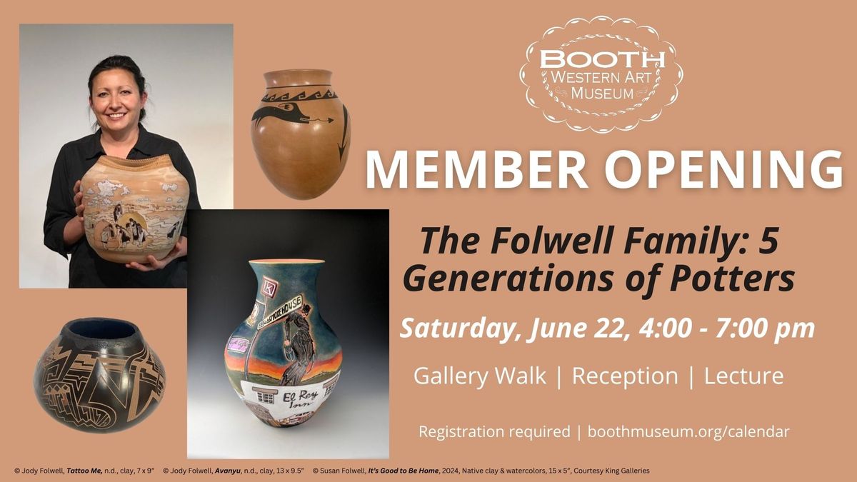 The Folwell Family: 5 Generations of Potters Member Opening