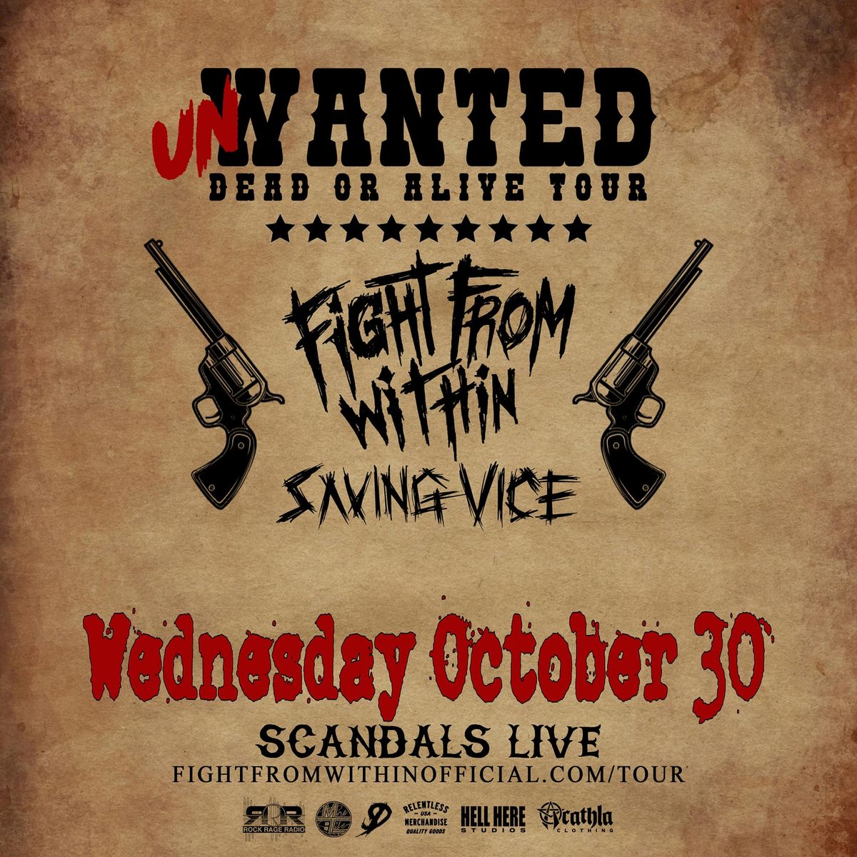 Fight From Within, Saving Vice + special guests 