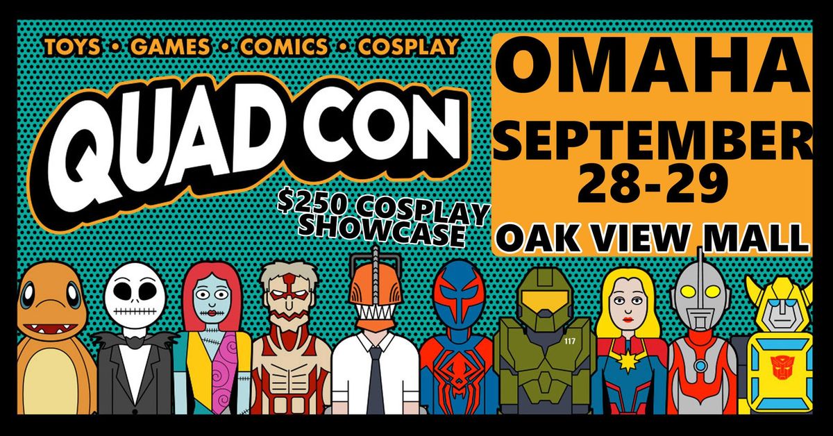 Omaha Comic & Toy Show - Free Event Sept. 28-29 Oak View Mall