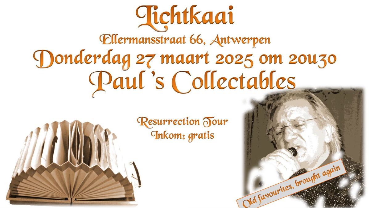 Paul\u2019s Collectables Live @ Lichtkaai Antwerpen