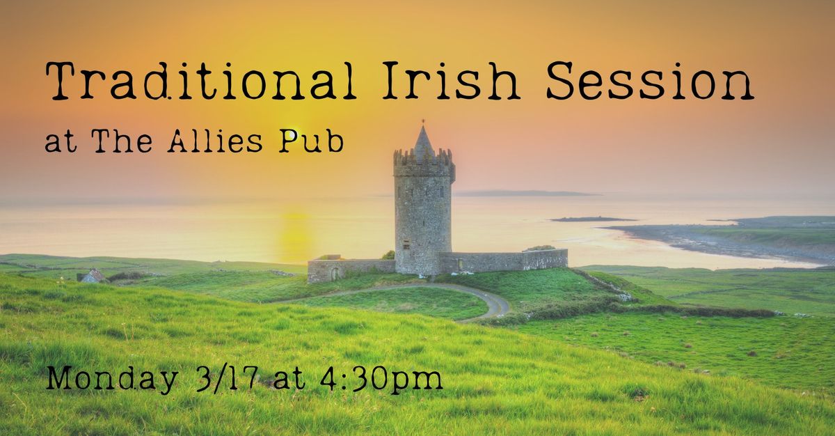 Traditional Irish Session at The Allies Pub