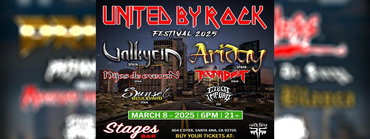 UNITED BY ROCK FESTIVAL 2025 (SANTA ANA CA)