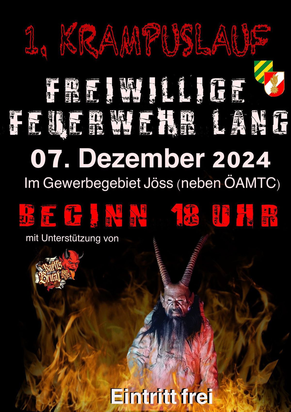 1. Krampuslauf Gewerbegebiet J\u00f6ss