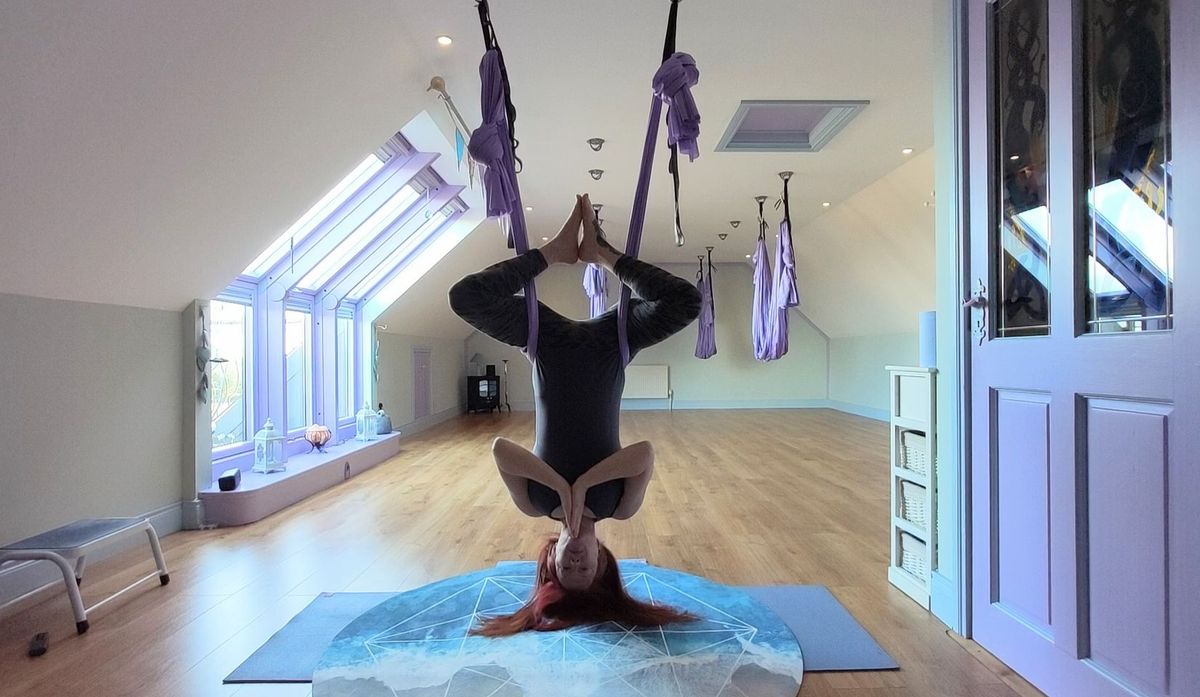 Beginner Friendly Aerial Yoga Hammock Workshop