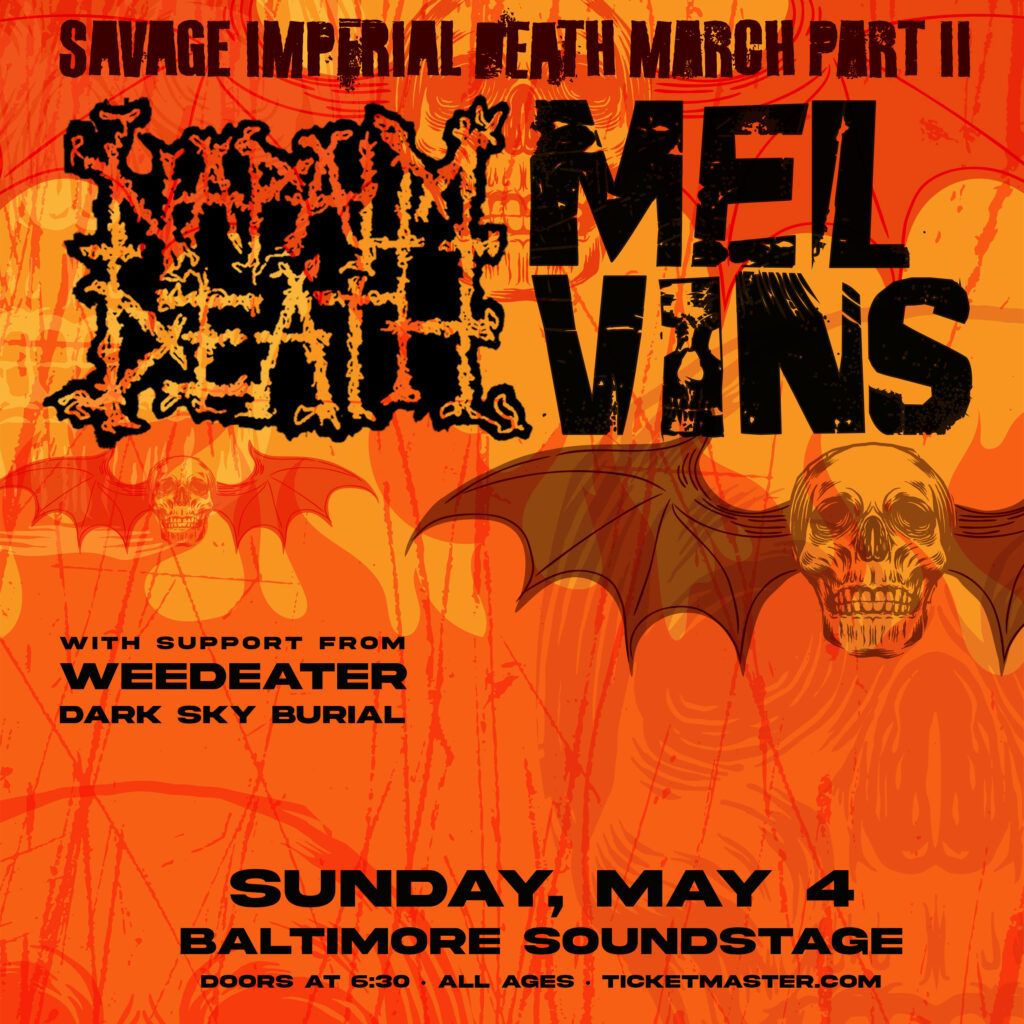 Napalm Death and Melvins (21+)