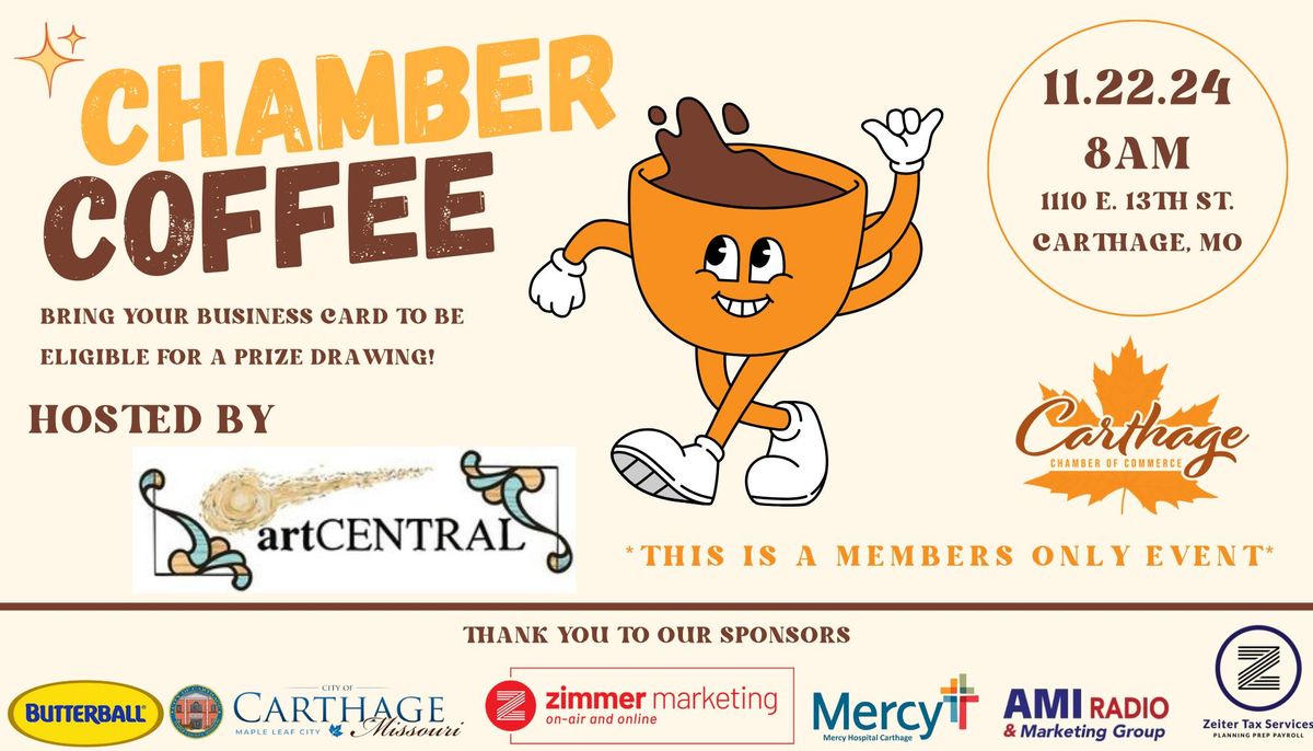 Chamber Coffee hosted by-artCentral