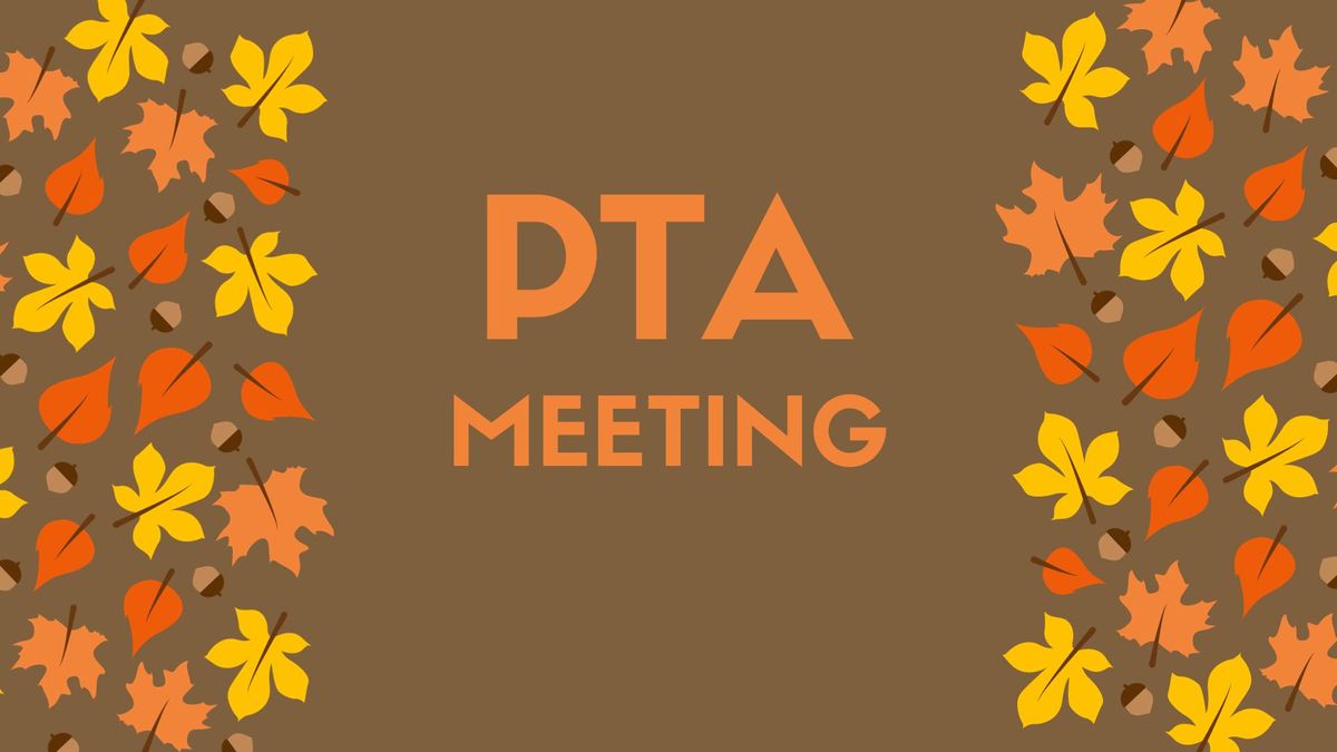 November PTA Meeting