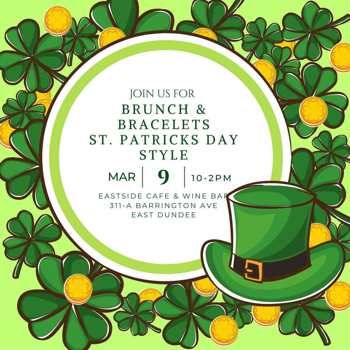 Brunch & Bracelets St. Patrick\u2019s Day Style