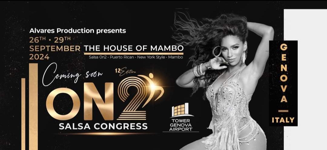 On2 Salsa Congress 2024 - 10% discount 