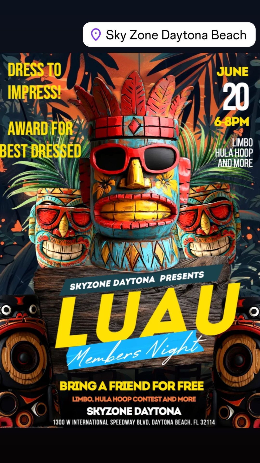 Members Night! Our LUAU