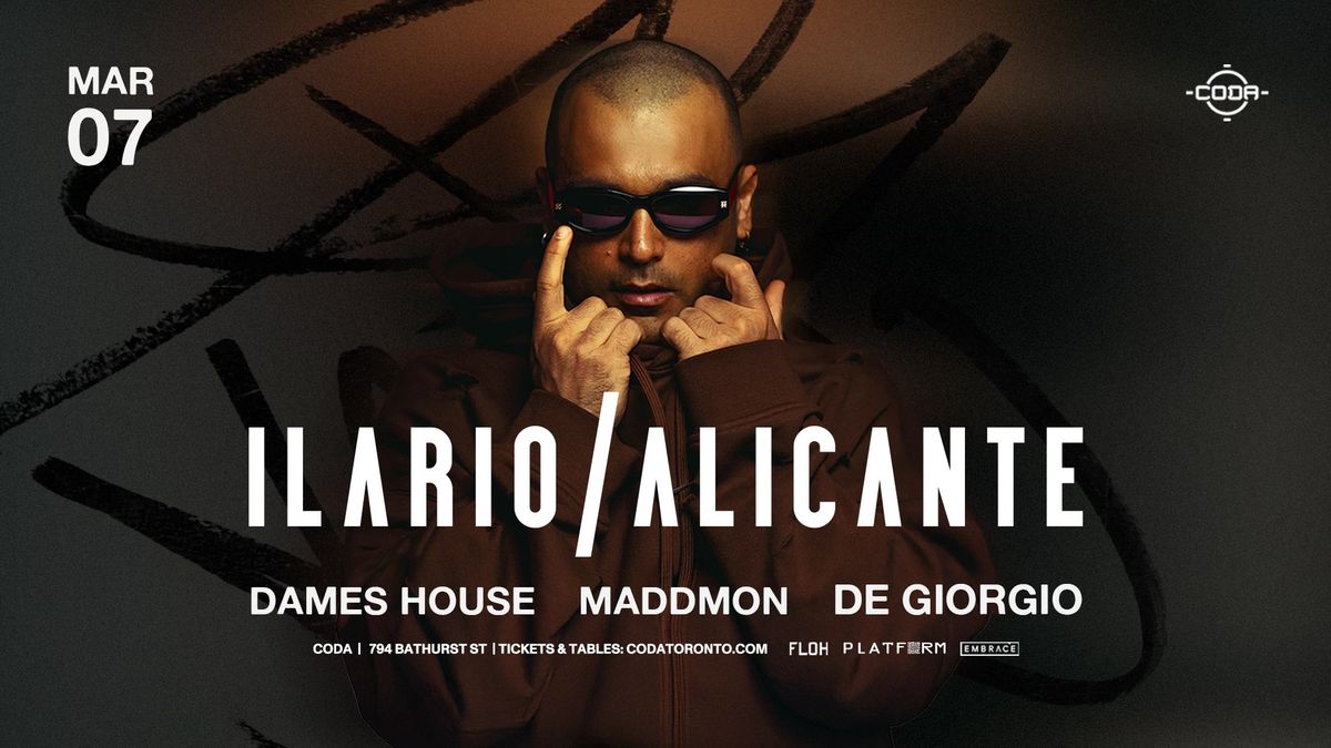 Ilario Alicante x CODA | March 7th