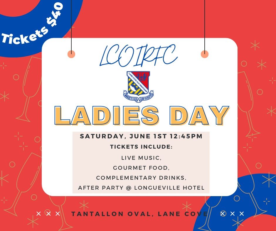 RESCHEDULED: Lane Cove Old Iggies Ladies Day 2024