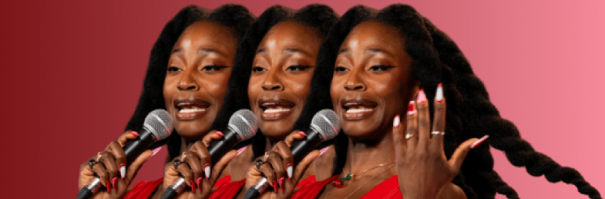 Marie Faustin at Punch Line Houston