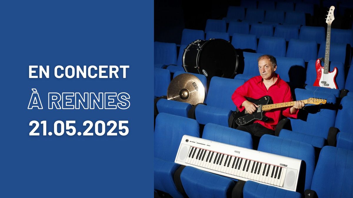 Mathieu Boogaerts en concert \u00e0 Rennes \u2022 21 mai 2025 - Le Ponant