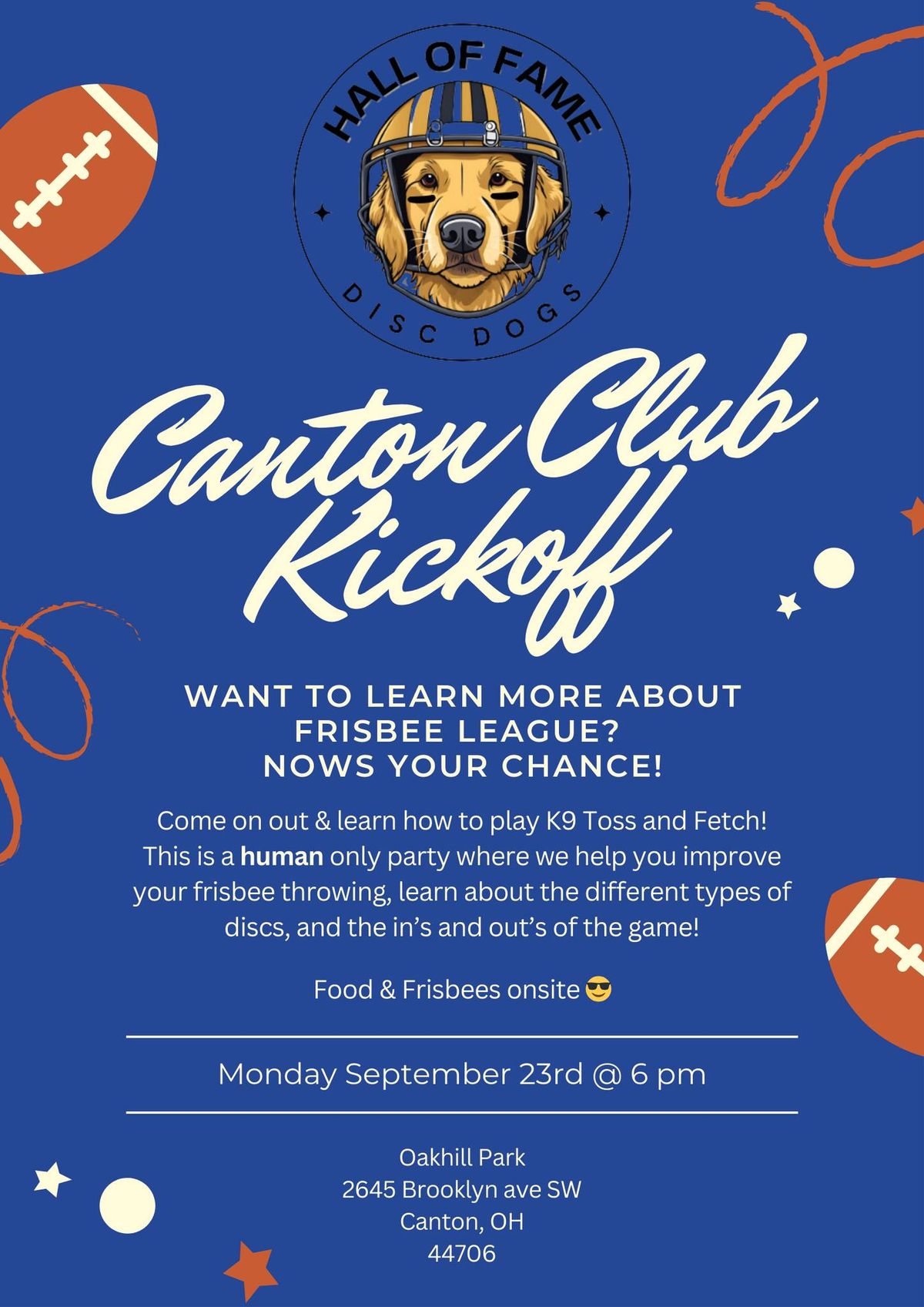 Canton Club Kickoff