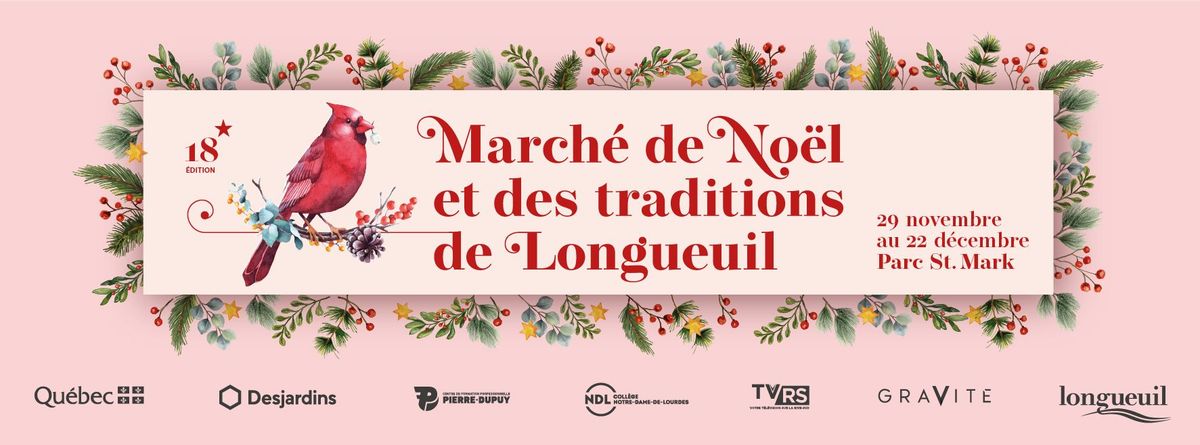 March\u00e9 de No\u00ebl et des traditions de Longueuil