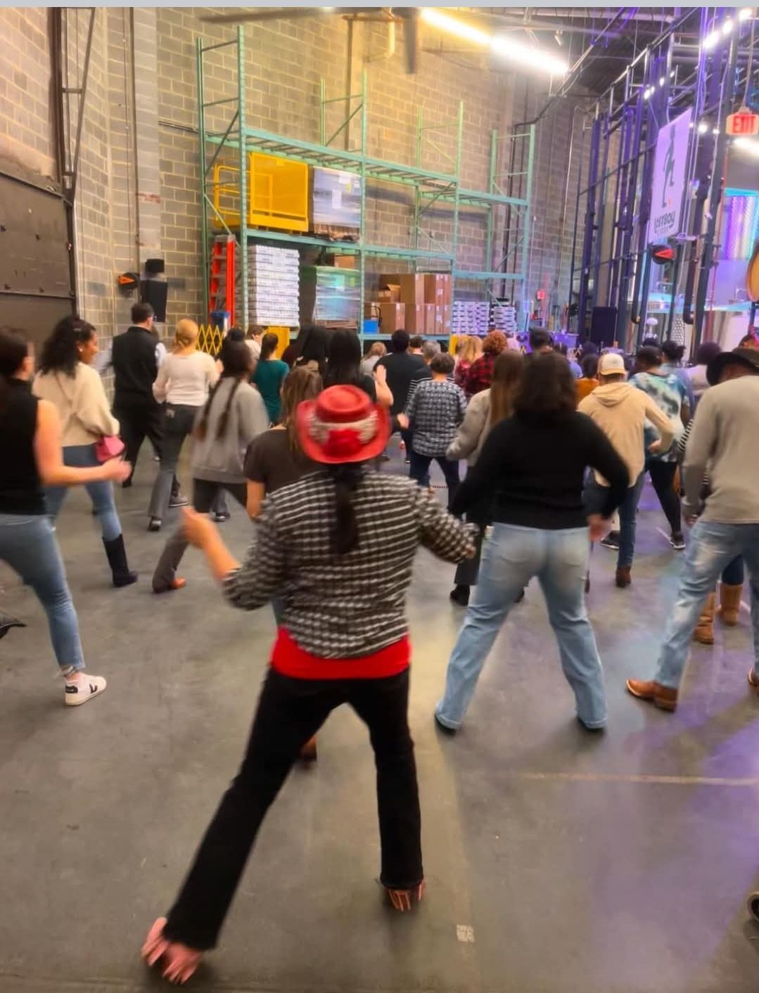 Line Dancing at Lost Boy Cider!