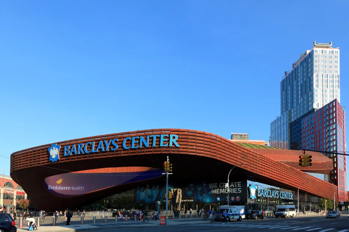 Parking Brooklyn Nets at Phoenix Suns