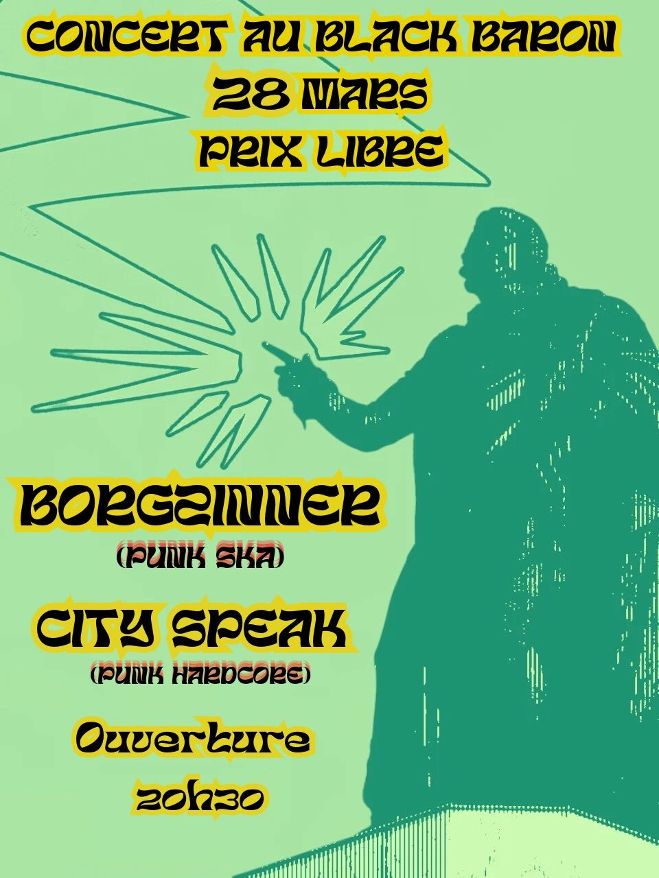 CHAOS CHEZ LE BARON: Borgzinner & City Speak 