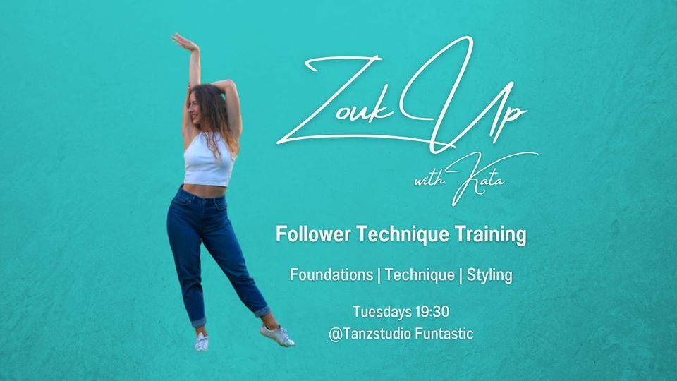 Zouk Up: Follower Technique Training: BATE CABELO