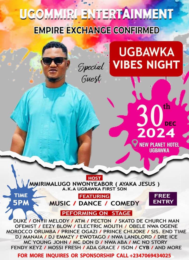 Ugbawka vibes night 