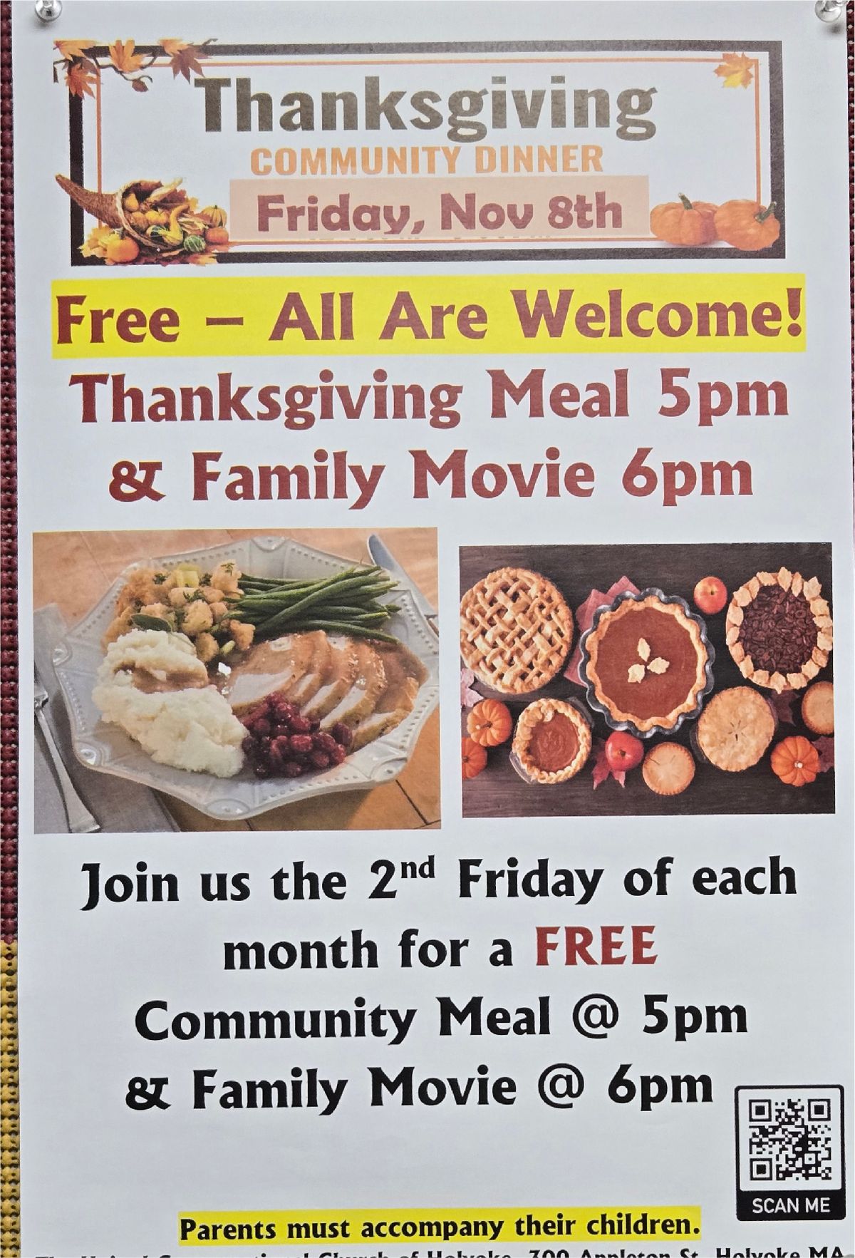 November Community Meal