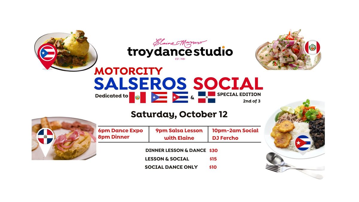 Motor City Salseros Social- Special edition: 2 of 3